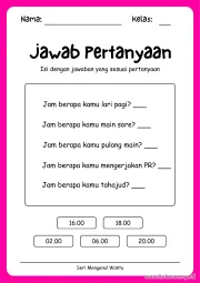 Lembar 6: Jawab Pertanyaan