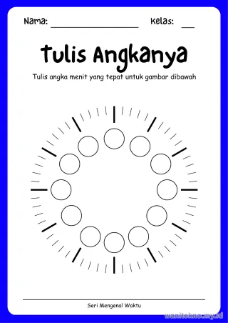 Lembar 14: Tulis Angkanya