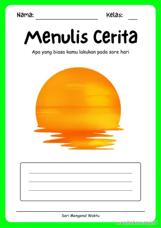 Lembar 5: Menulis Cerita