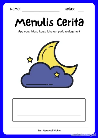 Lembar 6: Menulis Cerita