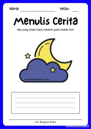 Lembar 6: Menulis Cerita