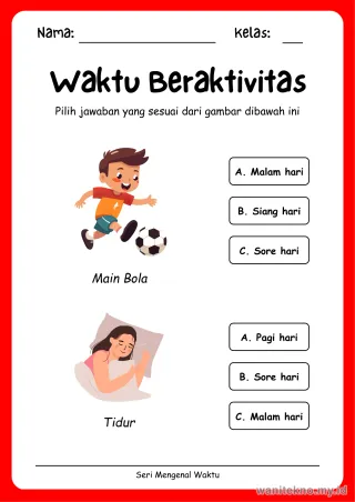 Lembar 7: Waktu Beraktivitas