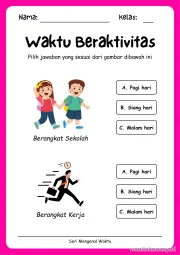 Lembar 8: Waktu Beraktivitas