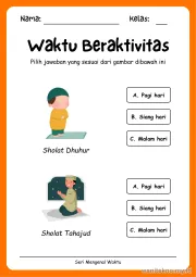 Lembar 9: Waktu Beraktivitas