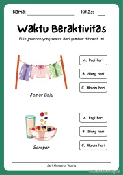Lembar 12: Waktu Beraktivitas