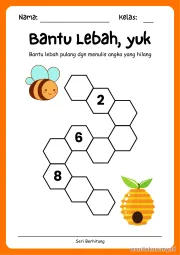 Lembar 7: Bantu Lebah, yuk