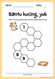 Lembar 9: Bantu kucing, yuk