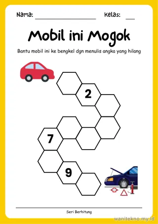 Lembar 12: Mobil ini Mogok