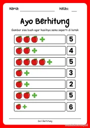 Lembar 3: Ayo Berhitung