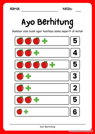 Lembar 3: Ayo Berhitung