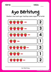 Lembar 4: Ayo Berhitung