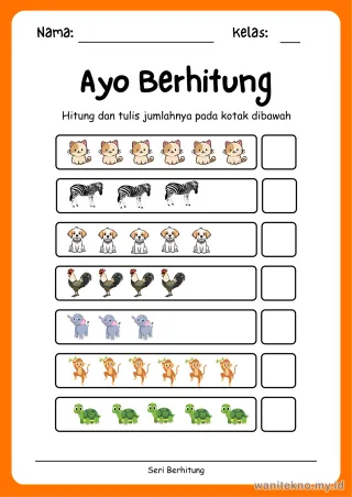 Lembar 5: Ayo Berhitung