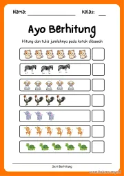 Lembar 5: Ayo Berhitung