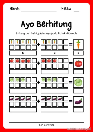 Lembar 13: Ayo Berhitung