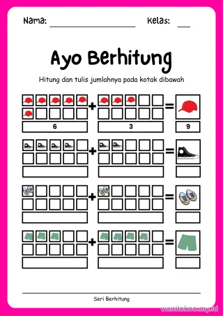 Lembar 14: Ayo Berhitung