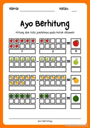 Lembar 15: Ayo Berhitung