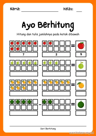 Lembar 15: Ayo Berhitung