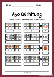 Lembar 16: Ayo Berhitung