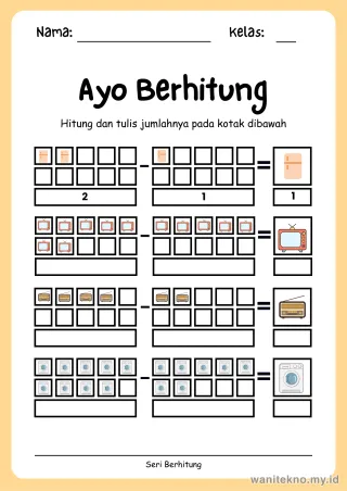 Lembar 17: Ayo Berhitung