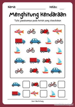 Lembar 17: Menghitung Kendaraan