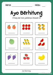 Lembar 5: Ayo Berhitung