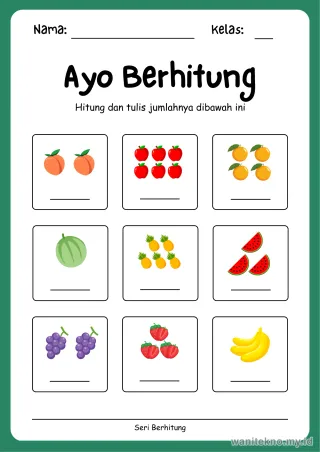 Lembar 5: Ayo Berhitung
