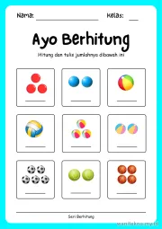 Lembar 6: Ayo Berhitung
