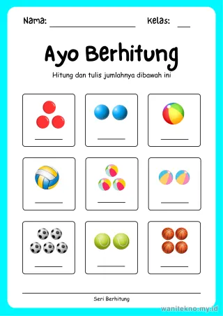Lembar 6: Ayo Berhitung