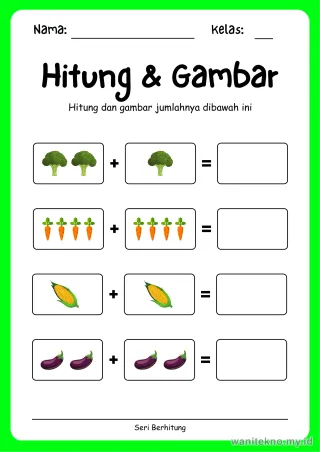 Lembar 8: Hitung & Gambar