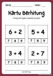 Lembar 13: Kartu Berhitung