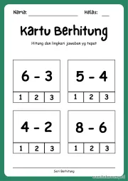 Lembar 15: Kartu Berhitung