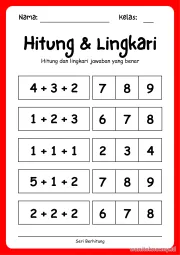 Lembar 4: Hitung & Lingkari