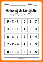 Lembar 6: Hitung & Lingkari