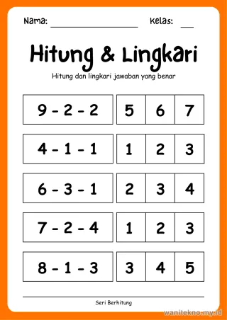 Lembar 6: Hitung & Lingkari