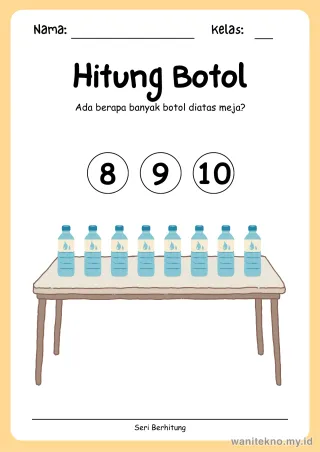 Lembar 8: Hitung Botol