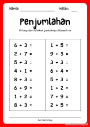 Lembar 2: Penjumlahan