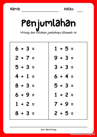 Lembar 2: Penjumlahan