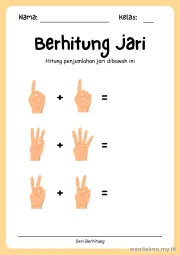 Lembar 6: Berhitung Jari