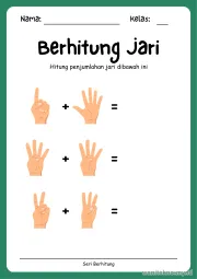 Lembar 7: Berhitung Jari