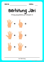 Lembar 8: Berhitung Jari