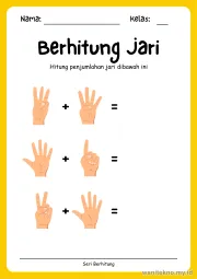 Lembar 9: Berhitung Jari
