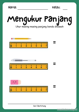 Lembar 3: Mengukur Panjang
