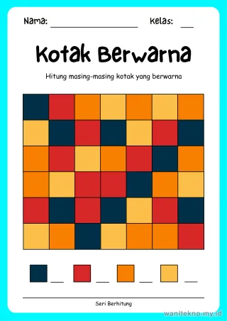 Lembar 4: Kotak Berwarna