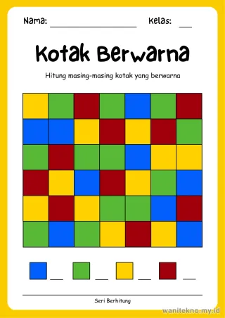 Lembar 5: Kotak Berwarna