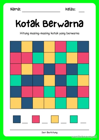 Lembar 6: Kotak Berwarna