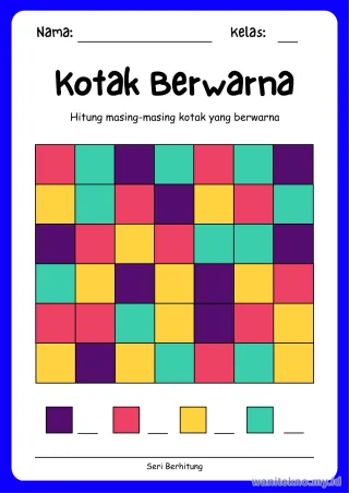 Lembar 7: Kotak Berwarna