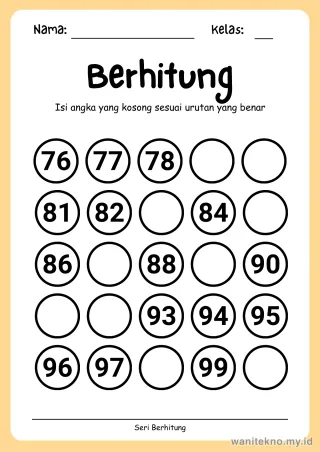 Lembar 12: Berhitung