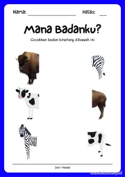 Lembar 5: Mana Badanku?