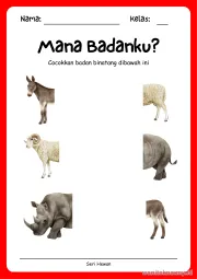 Lembar 6: Mana Badanku?
