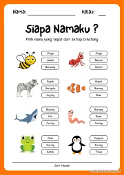 Lembar 8: Siapa Namaku ?
